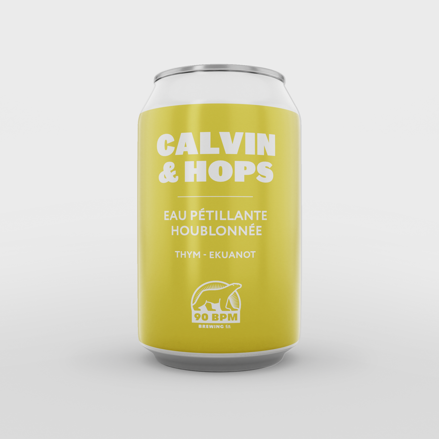 Calvin & Hops - Eau pétillante houblonnée Thym Ekuanot