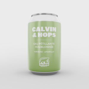 Calvin & Hops - Eau pétillante houblonnée Verveine Amarillo