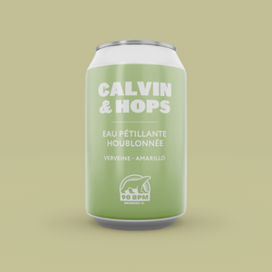 Calvin & Hops - Eau pétillante houblonnée Verveine Amarillo