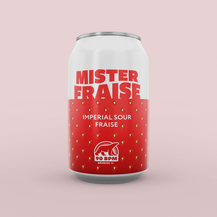 90 BPM Mister Fraise - Imperial Sour Fraise - 90 BPM Brewing Co.