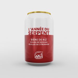 L'année du Serpent  - Bière de riz (Collab restaurant TRAN)