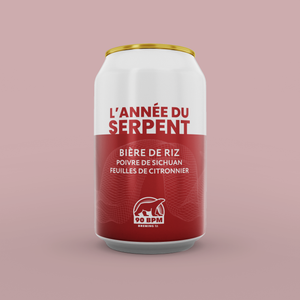 L'année du Serpent  - Bière de riz (Collab restaurant TRAN)